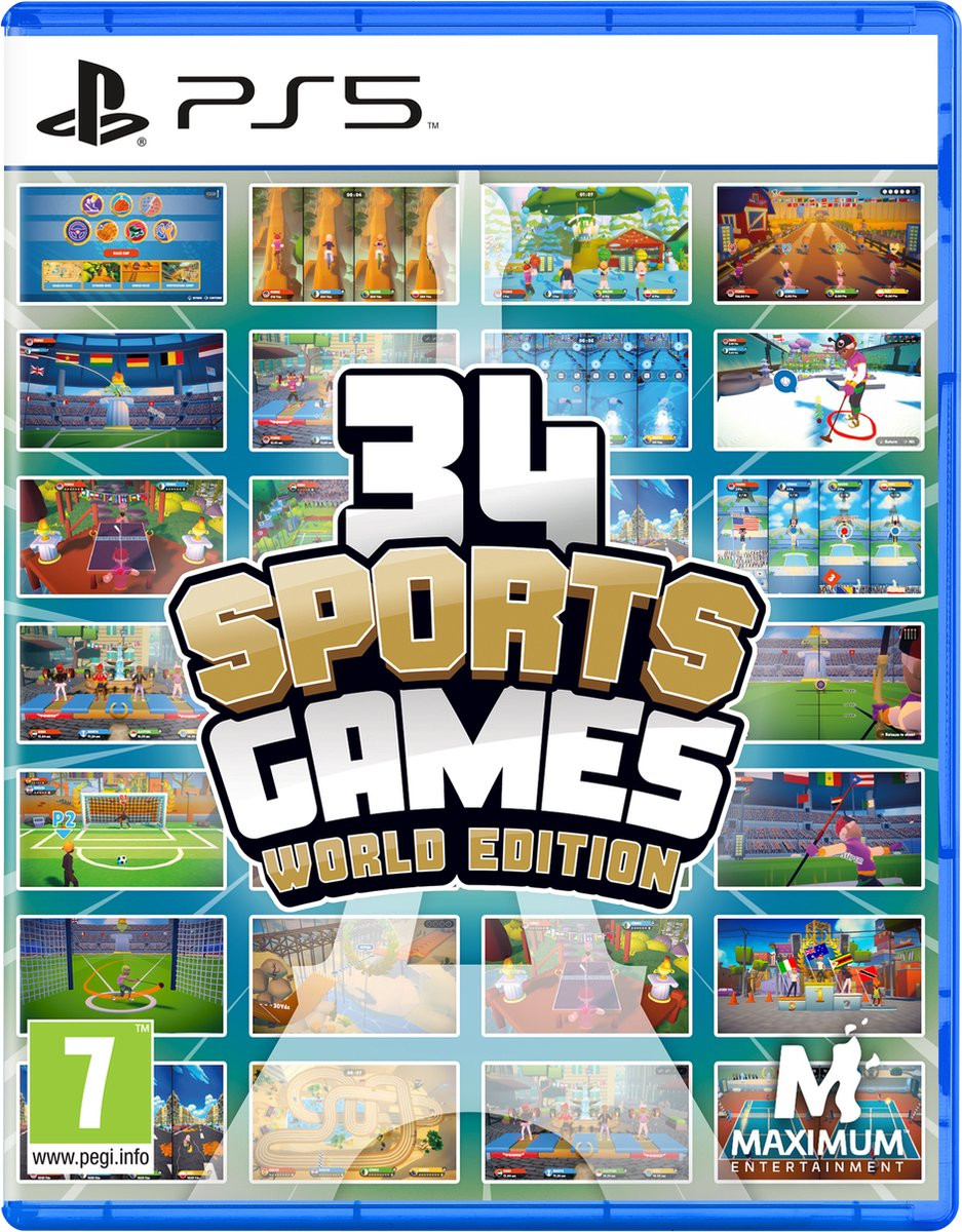 34 Sports Games World Edition voor PlayStation 5
