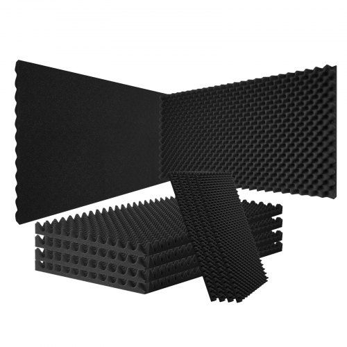 Acoustische schuimpanelen (set van 4) – De stille held voor je gamingroom