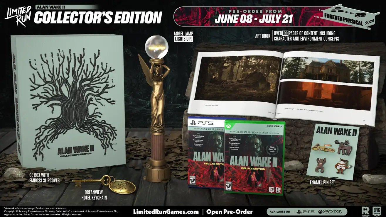 Alan Wake 2 Collector's Edition voor PlayStation 5