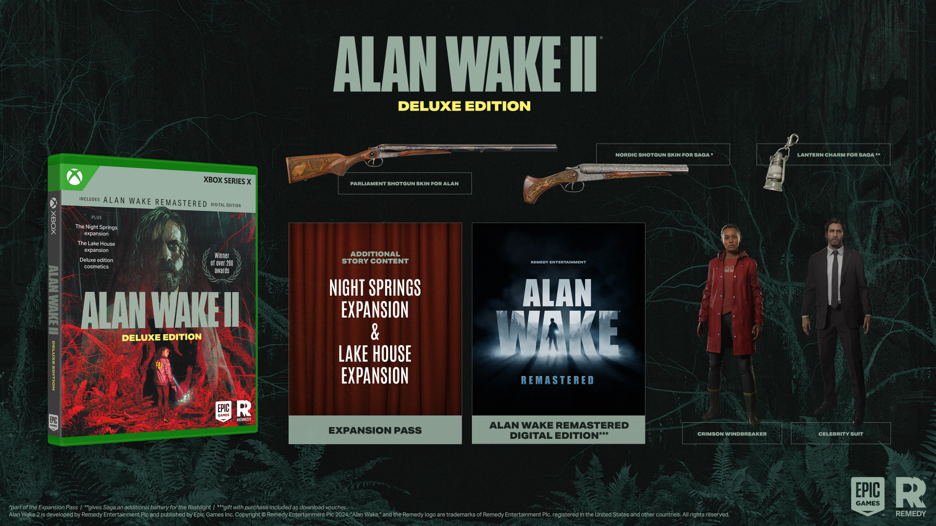 Alan Wake 2 Deluxe Edition voor Xbox Series X