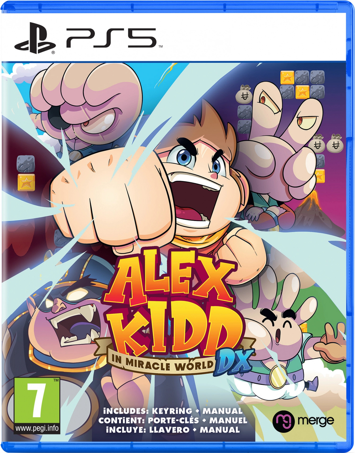 Alex Kidd in Miracle World DX voor PlayStation 5