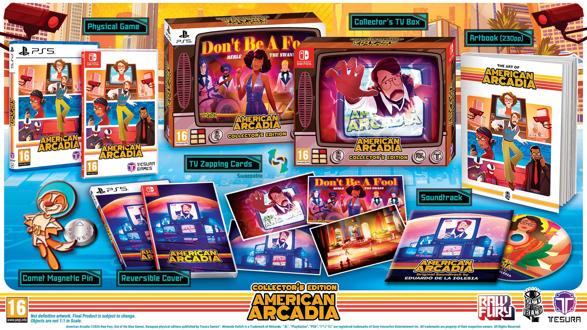 American Arcadia Collectors Edition voor PlayStation 5