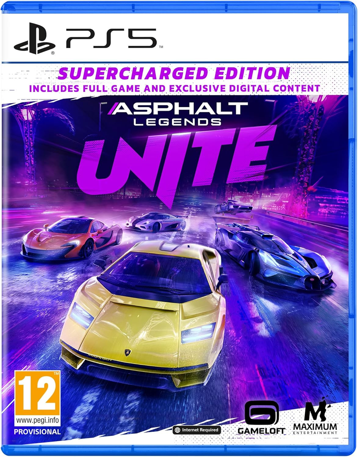 Asphalt Legends UNITE Supercharged Edition voor PlayStation 5