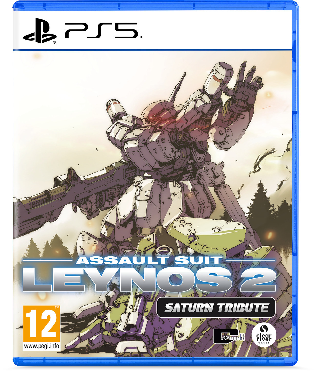 Assault Suit Leynos 2 Saturn Tribute voor PlayStation 5