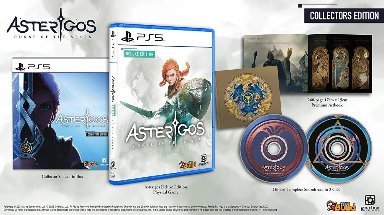 Asterigos: Curse of the Stars Collector's Edition voor PlayStation 5