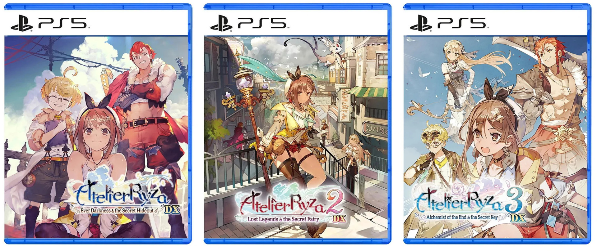 Atelier Ryza Secret Trilogy DX voor PlayStation 5