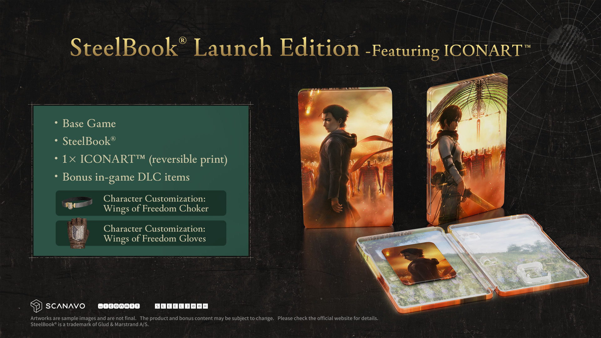 Attack on Titan 3 / A.O.T. 3. Steelbook Launch Edition voor Nintendo Switch 2