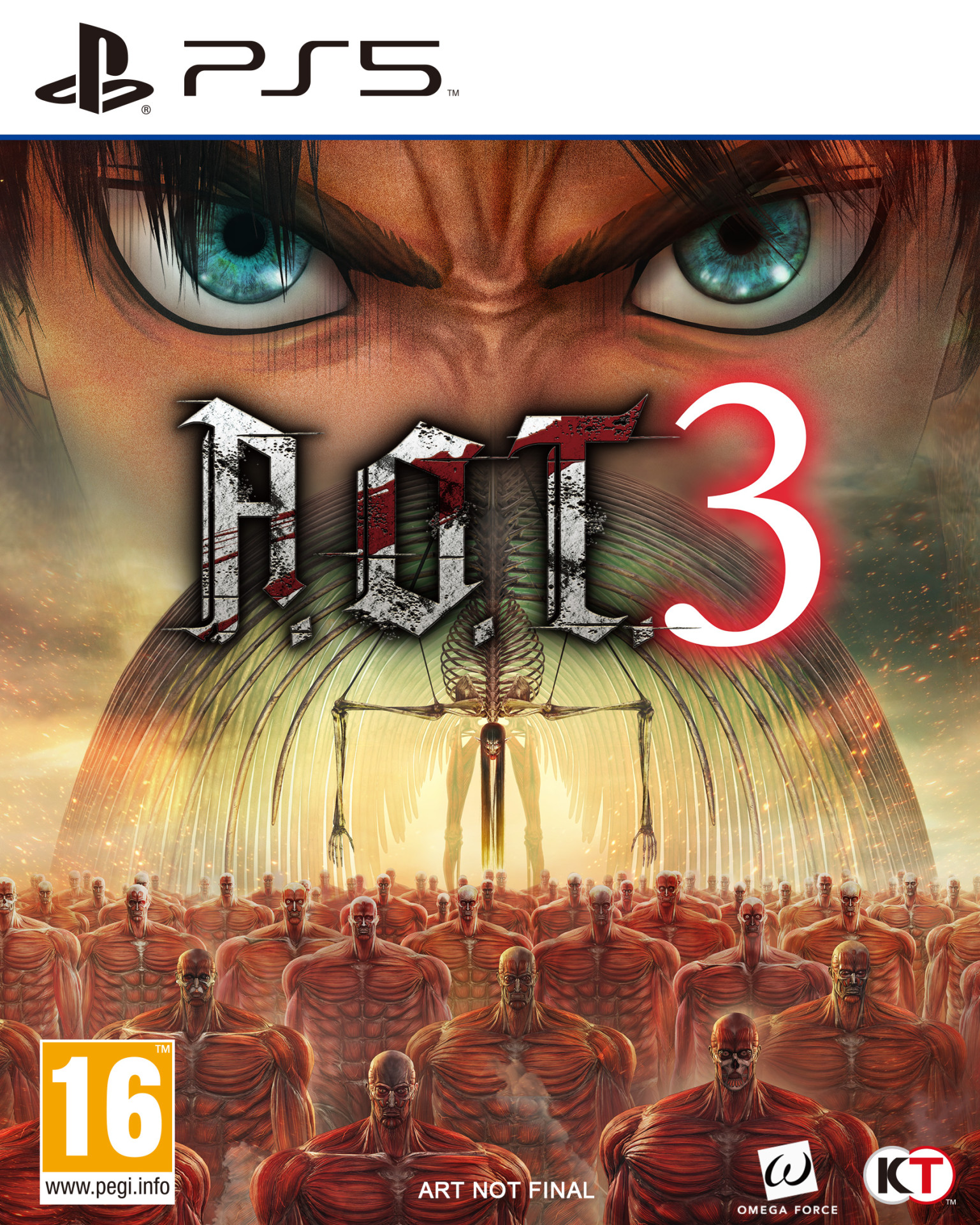 Attack on Titan 3 / A.O.T. 3. voor PlayStation 5