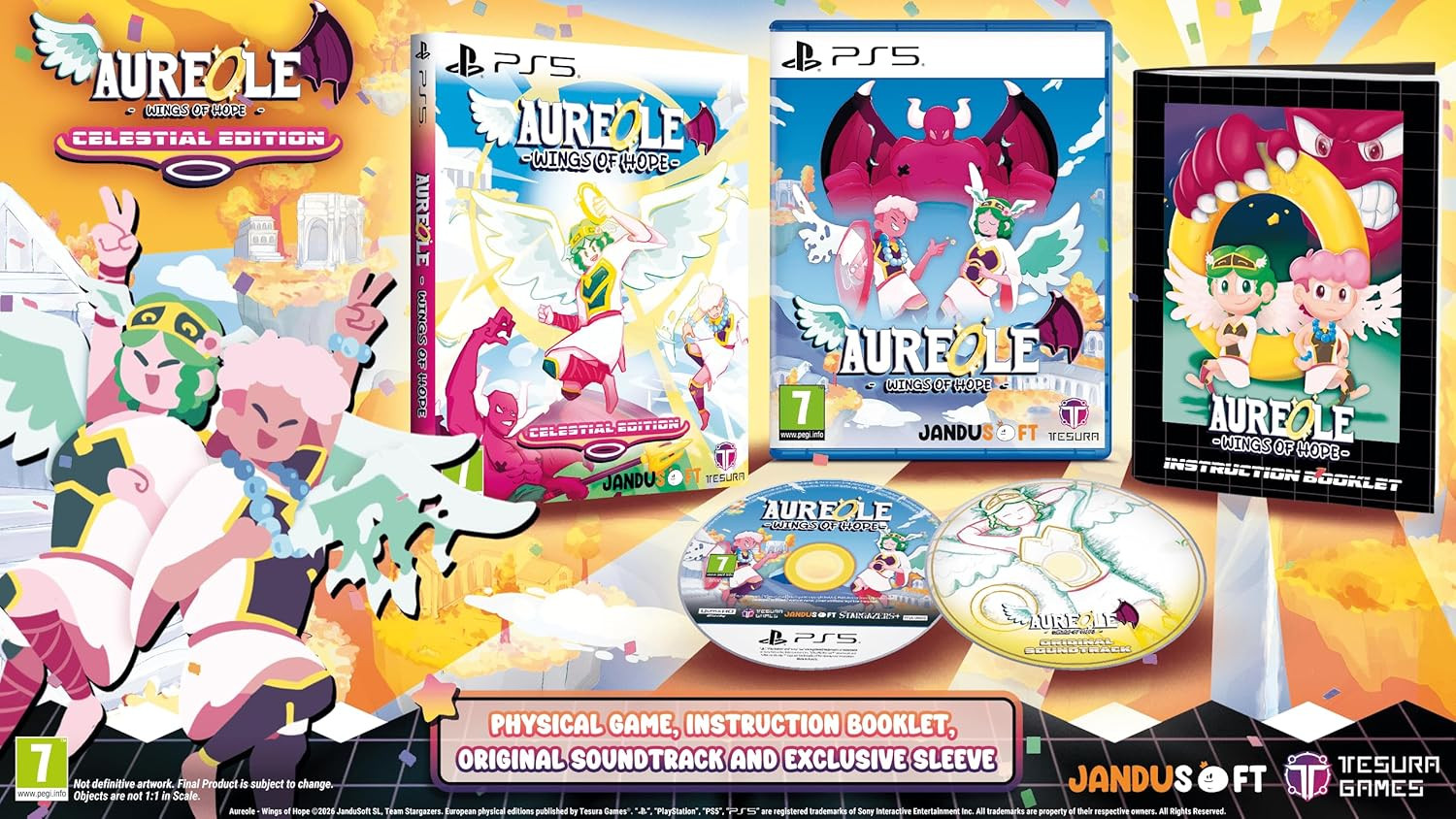 Aureole - Wings of Hope Celestial Edition voor PlayStation 5