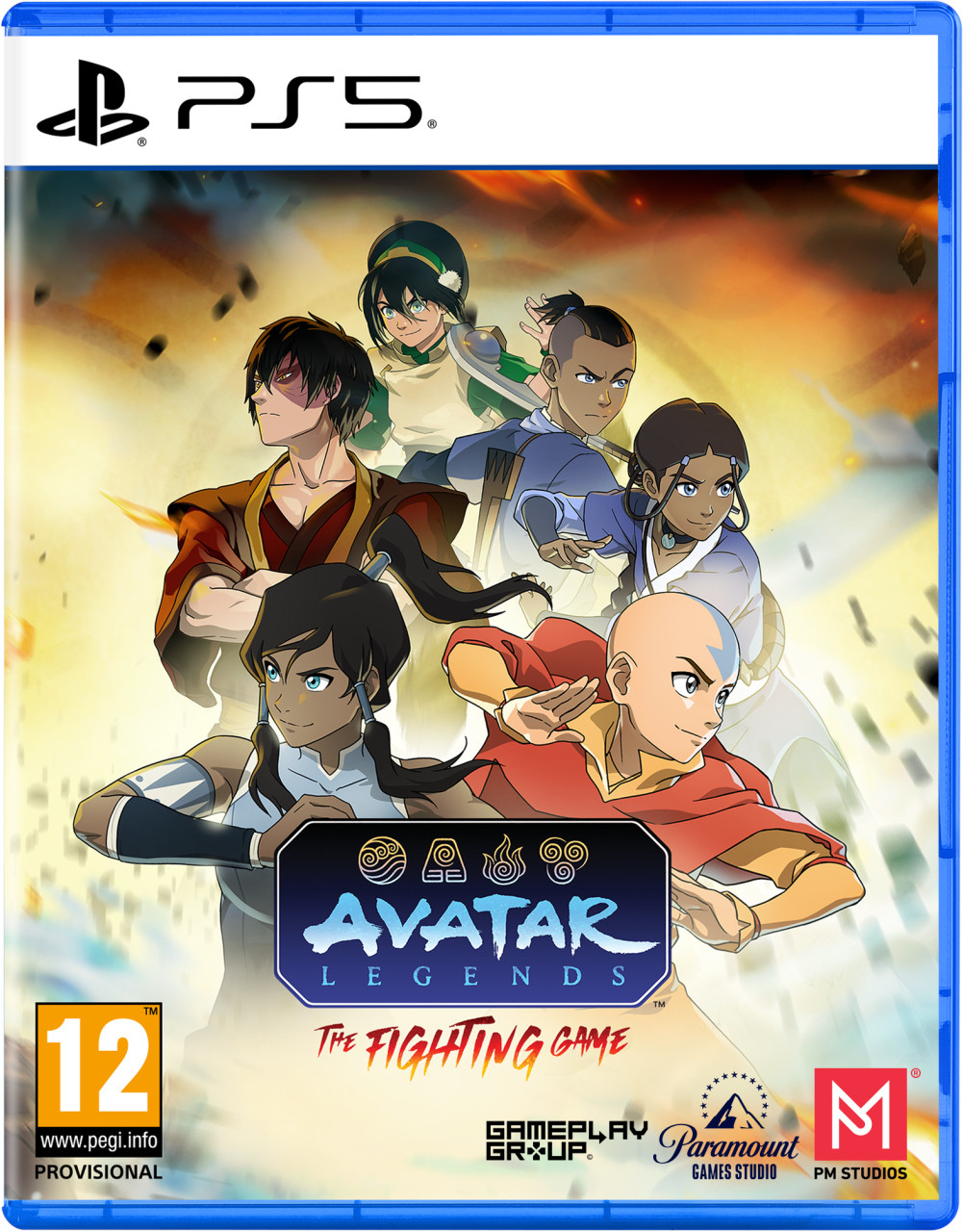 Avatar Legends The Fighting Game Deluxe Edition voor PlayStation 5