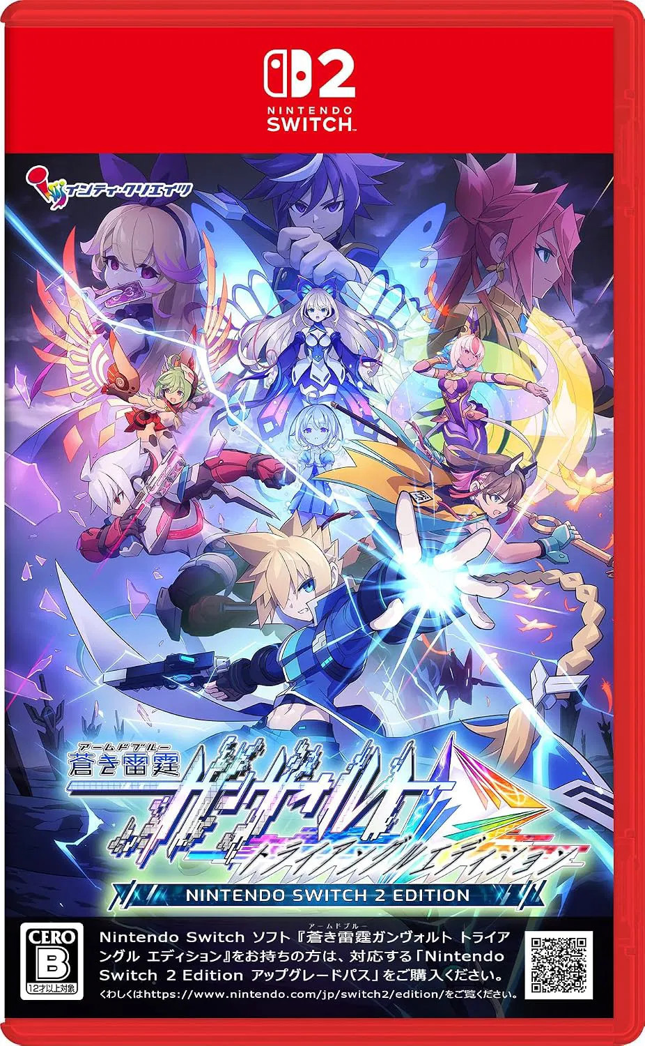Azure Striker Gunvolt: Trilogy Enhanced voor Nintendo Switch 2