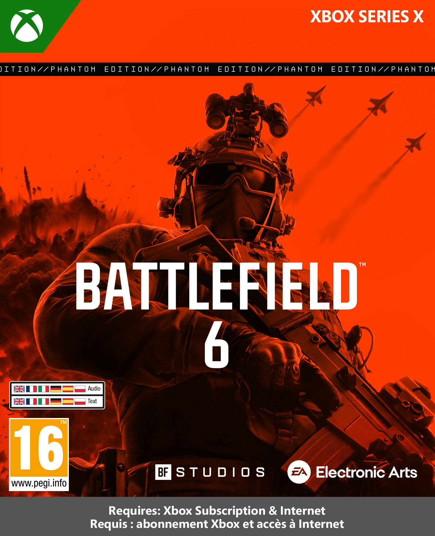 Battlefield 6 Phantom Edition voor Xbox Series X
