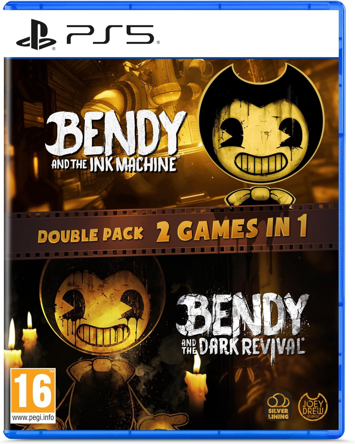 Bendy and the Ink Machine + Bendy and the Dark Revival Double Pack voor PlayStation 5