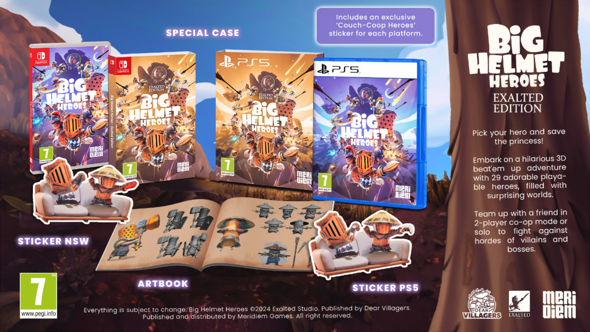 Big Helmet Heroes Exalted Edition voor PlayStation 5