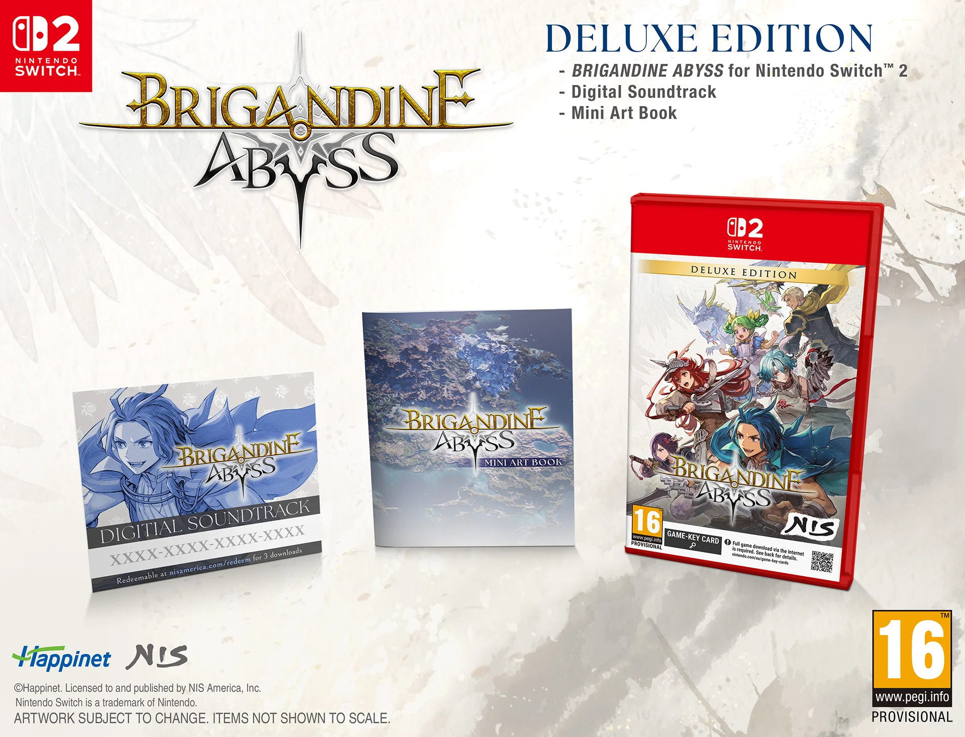 Brigandine Abyss Deluxe Edition voor Nintendo Switch 2