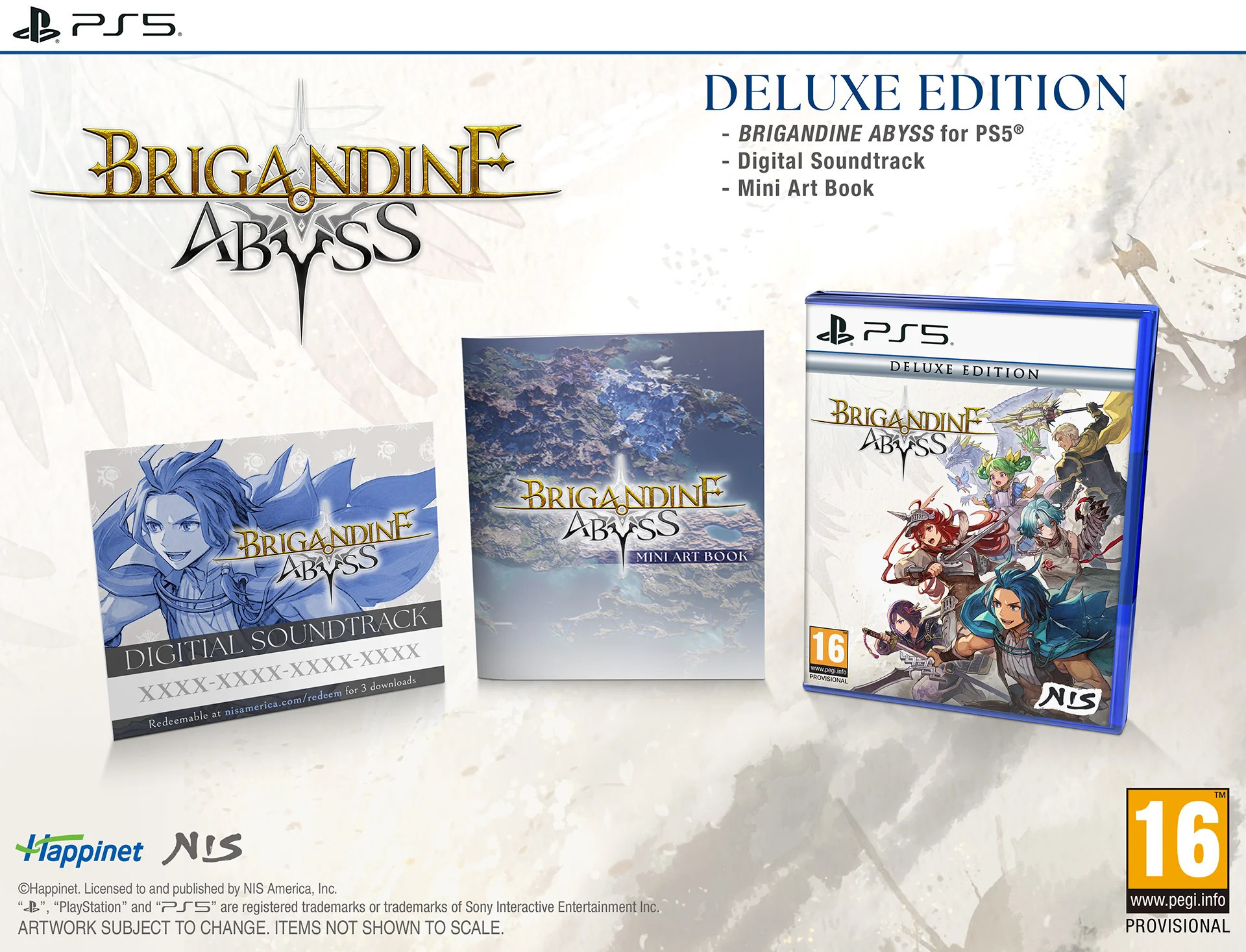 Brigandine Abyss Deluxe Edition voor PlayStation 5