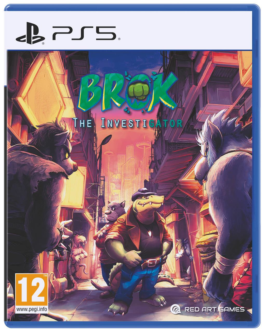 Brok the InvestiGator voor PlayStation 5