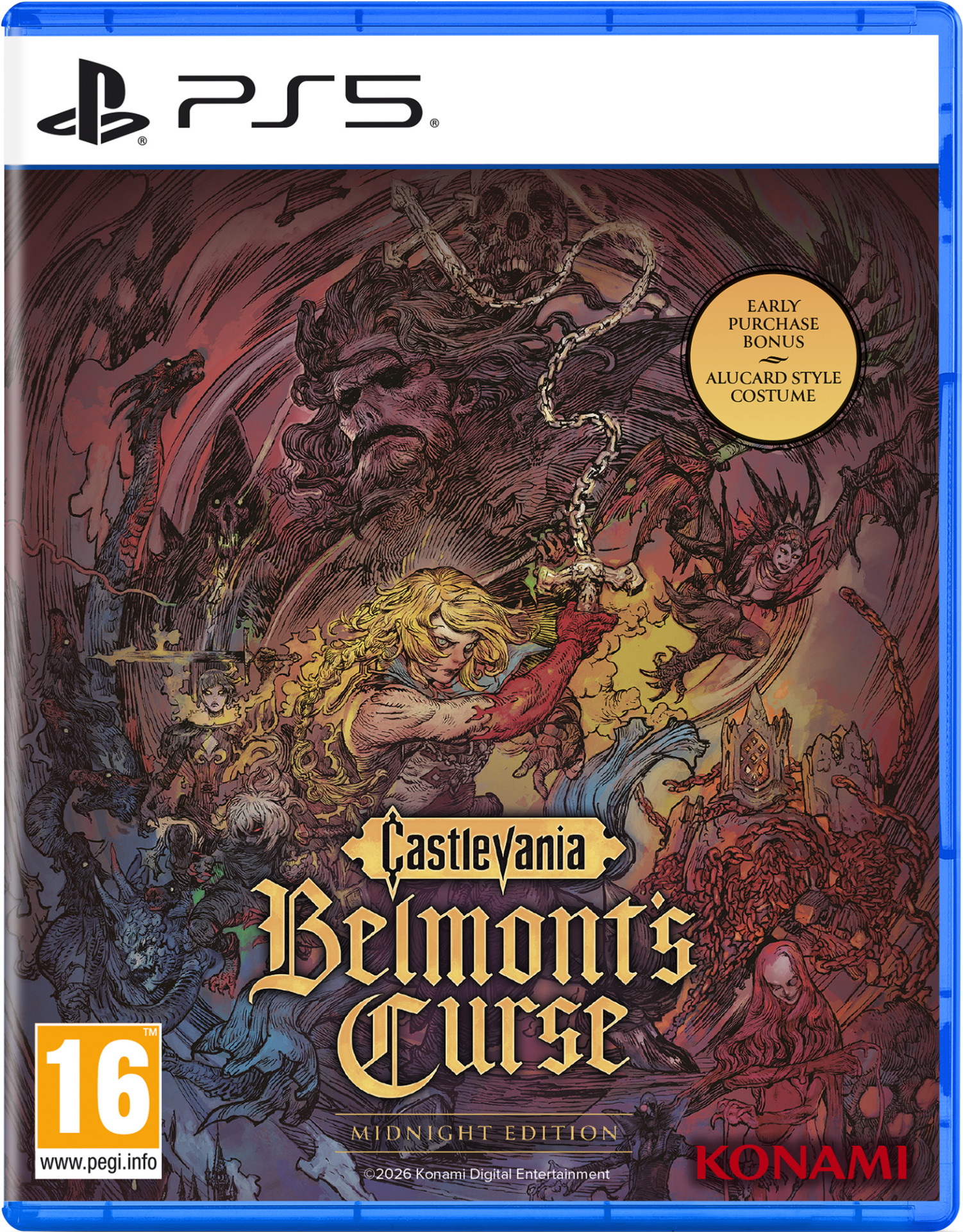 Castlevania: Belmont's Curse Midnight Edition voor PlayStation 5