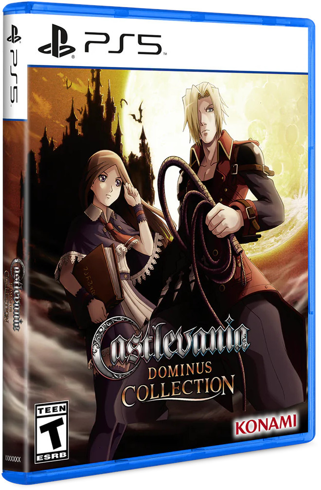 Castlevania Dominus Collection - Portrait of Ruin Cover (Limited Run Games) voor PlayStation 5