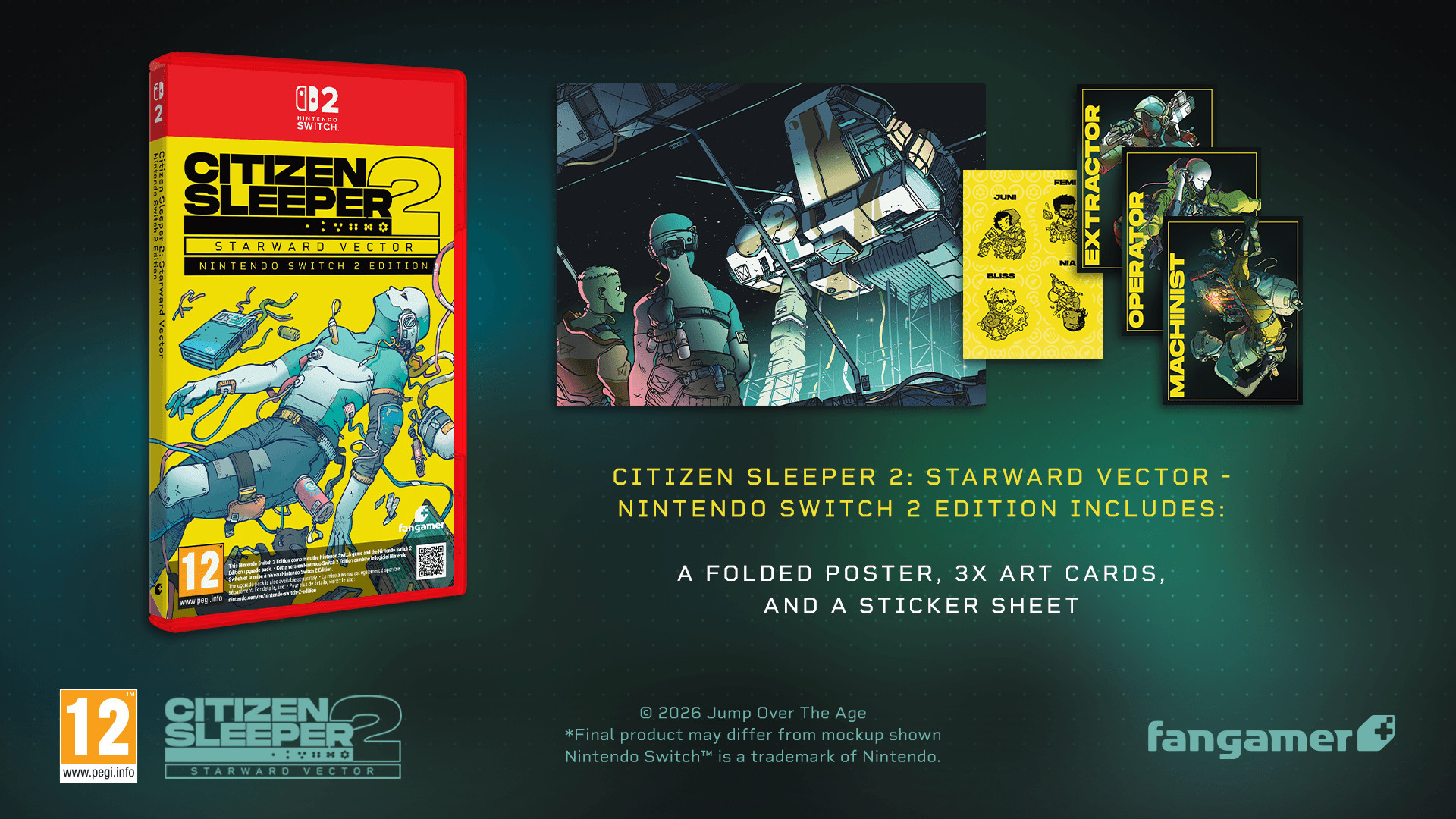 Citizen Sleeper 2: Starward Vector voor Nintendo Switch 2