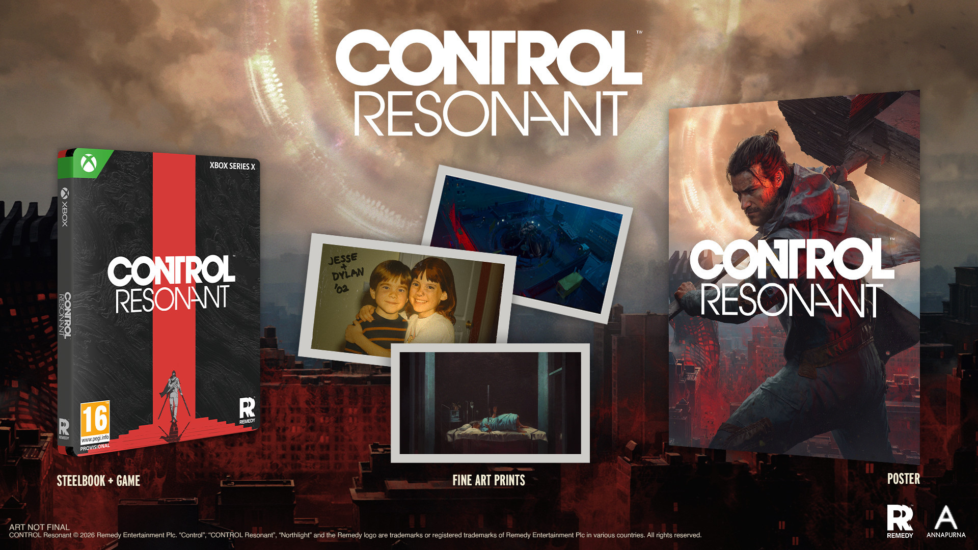 Control Resonant Steelbook Edition voor Xbox Series X