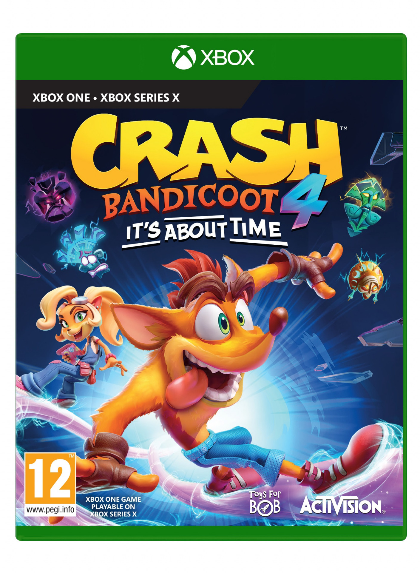 Crash Bandicoot 4 It's About Time voor Xbox One