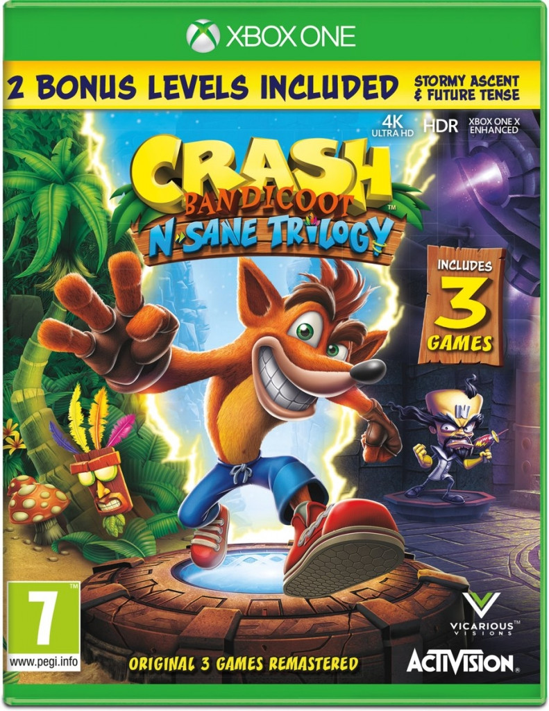 Crash Bandicoot N. Sane Trilogy voor Xbox One