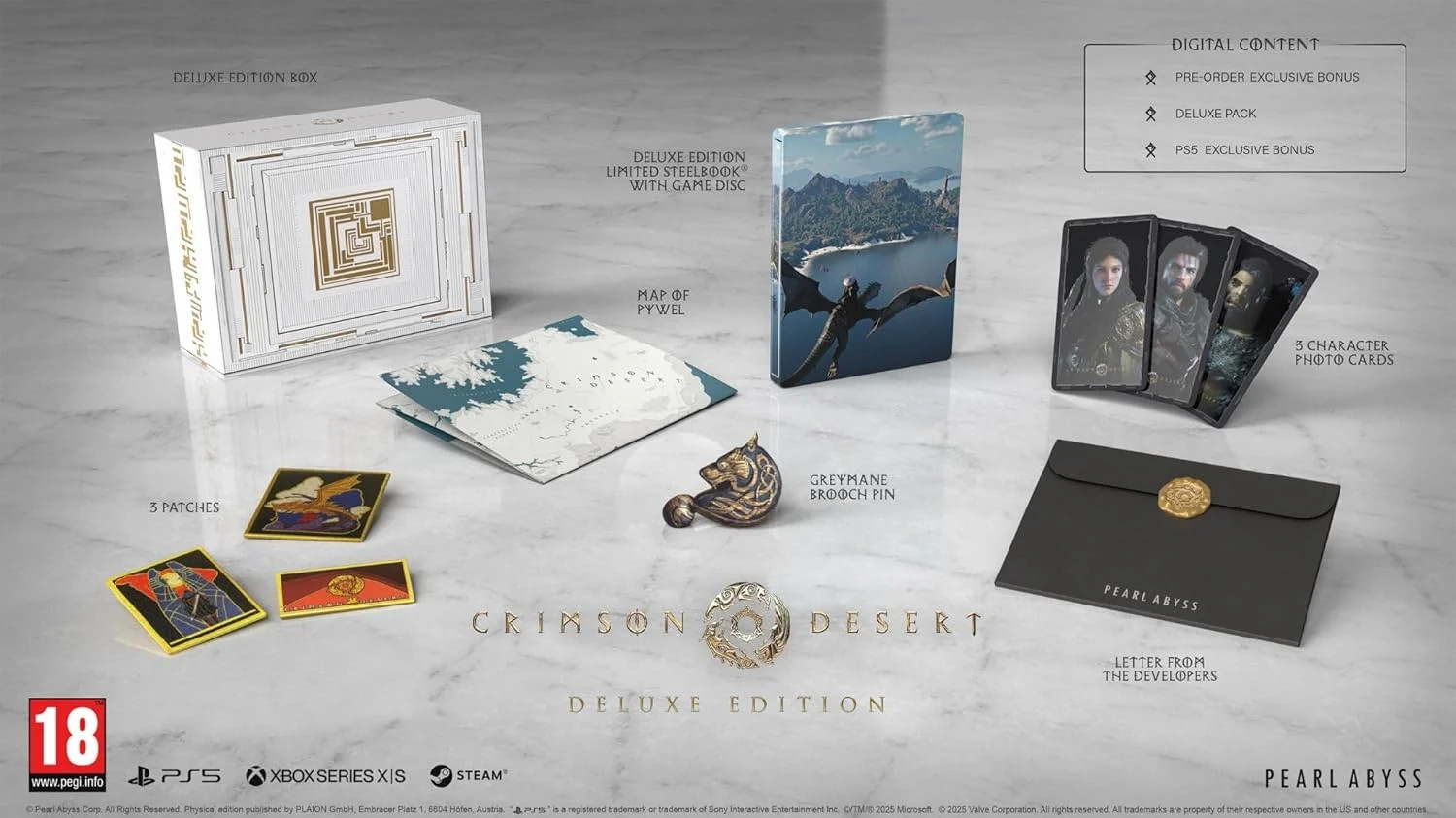 Crimson Desert Deluxe Edition voor PlayStation 5
