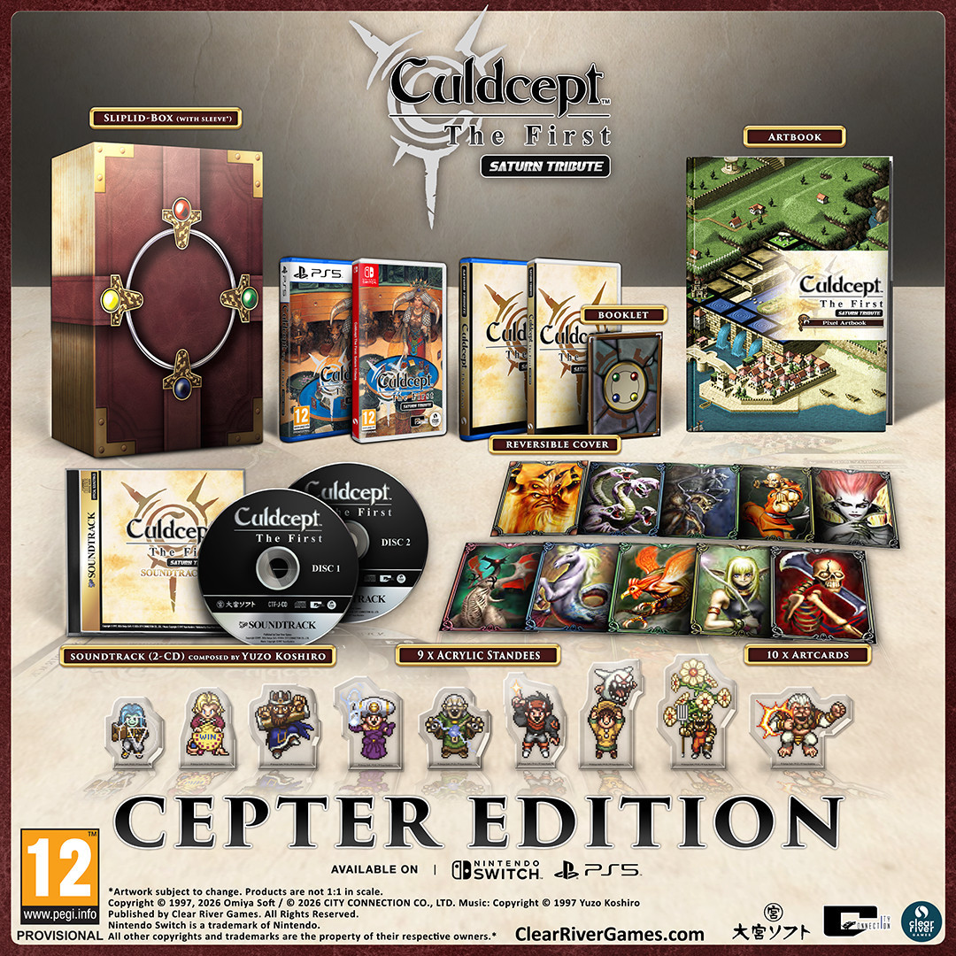 Culdcept The First Saturn Tribute Cepter Edition voor PlayStation 5
