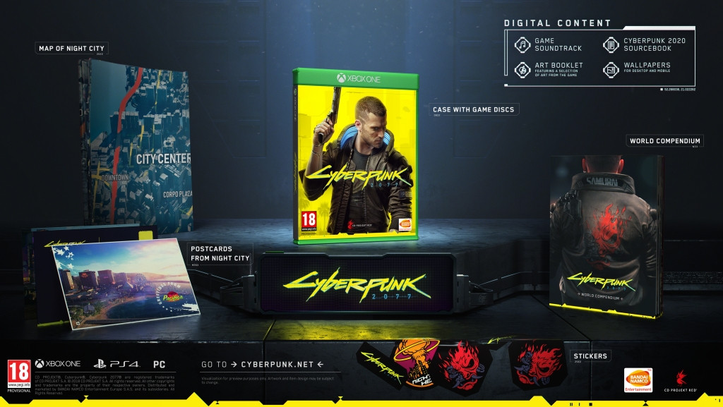 Cyberpunk 2077 Day One Edition voor Xbox One