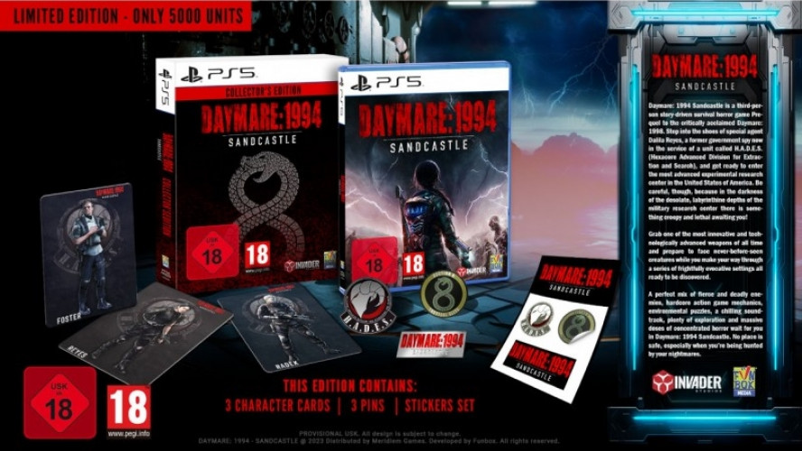 Daymare 1994: Sandcastle Limited Edition voor PlayStation 5