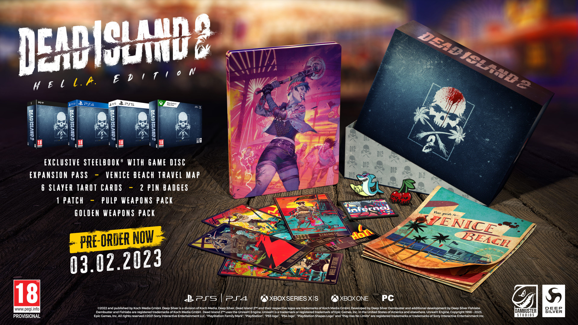Dead Island 2 HEL-LA Edition voor PlayStation 5