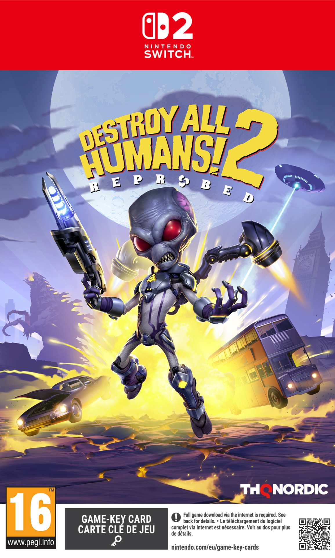 Destroy All Humans 2 Reprobed voor Nintendo Switch 2