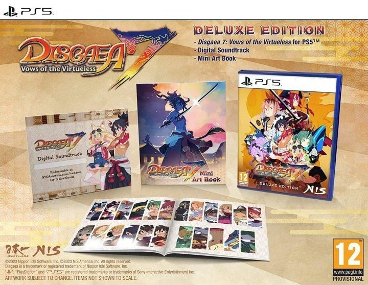 Disgaea 7: Vows of the Virtueless Deluxe Edition voor PlayStation 5