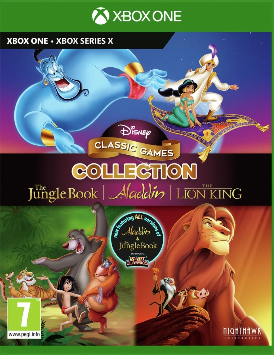 Disney Classic Games: The Jungle Book, Aladdin and The Lion King voor Xbox One