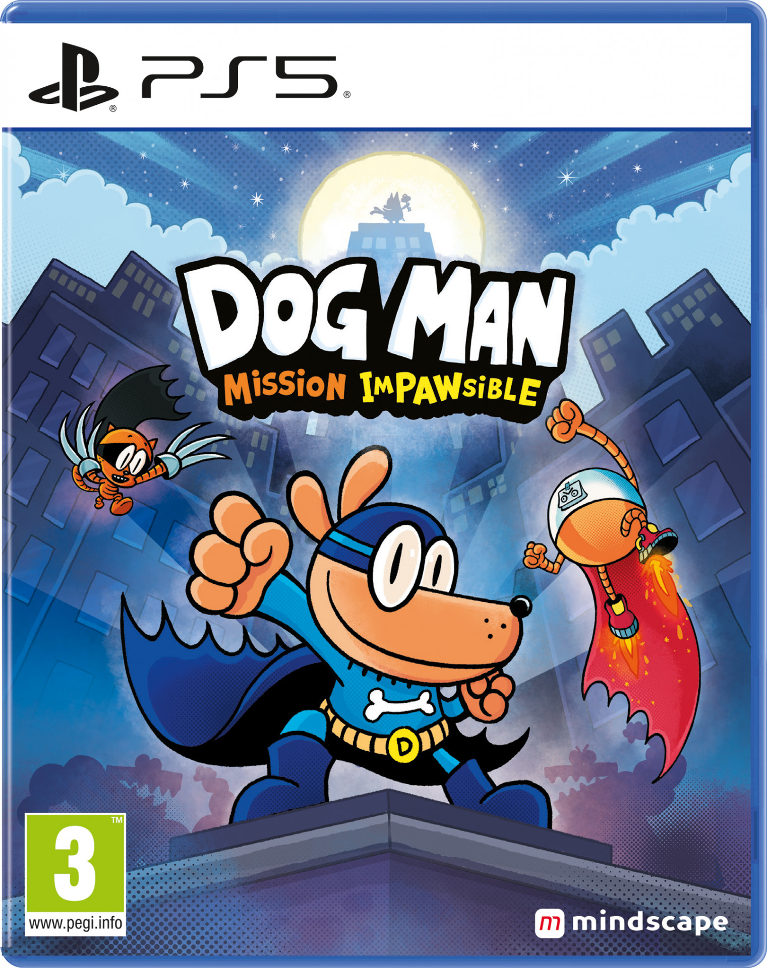 Dog Man Mission Impawsible voor PlayStation 5