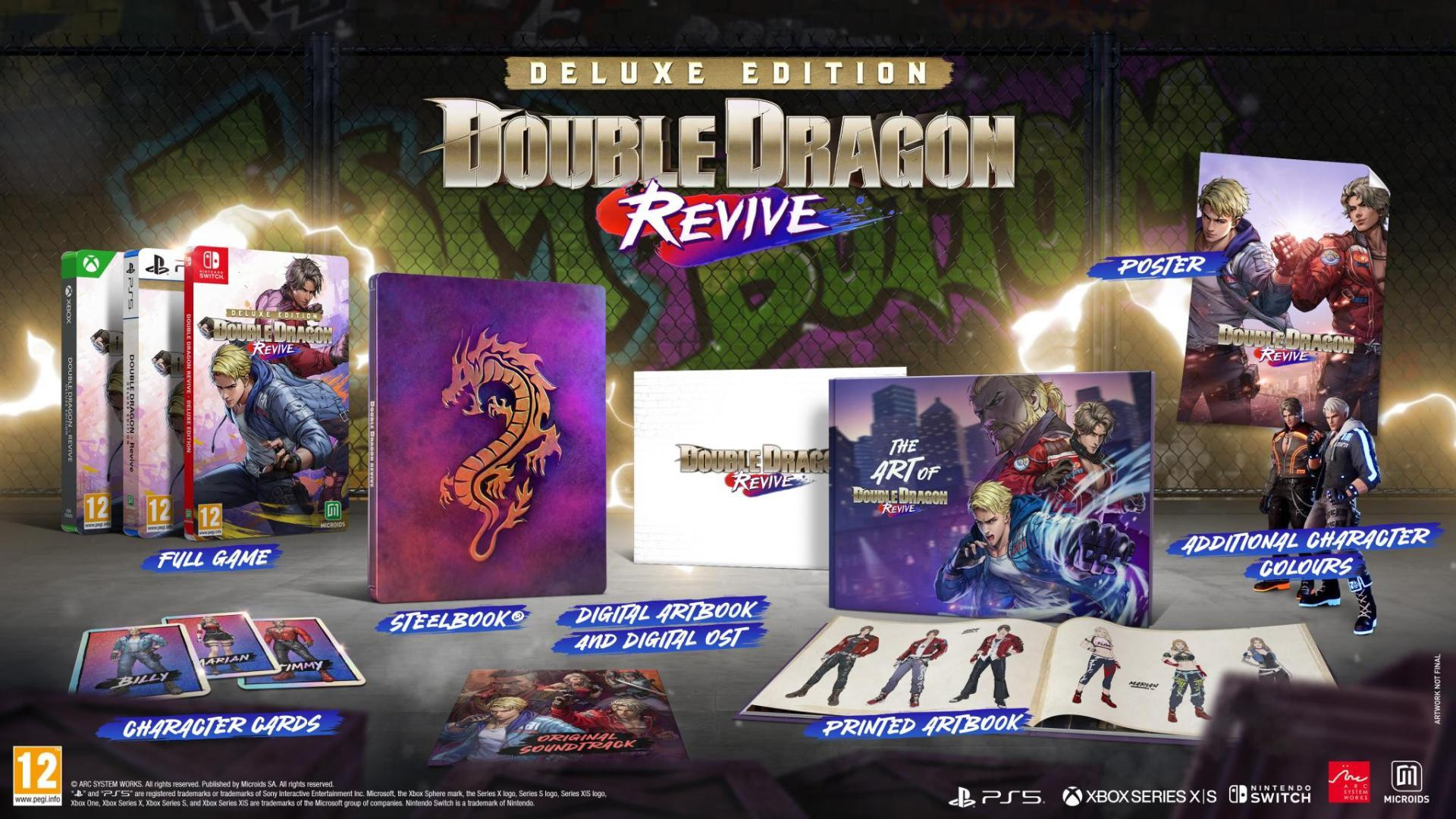 Double Dragon Revive Deluxe Edition voor PlayStation 5