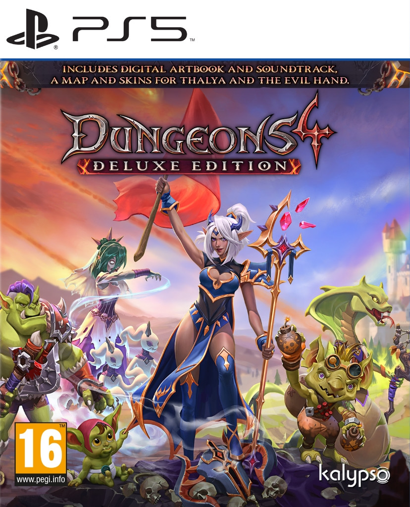 Dungeons 4 - Deluxe Edition voor PlayStation 5