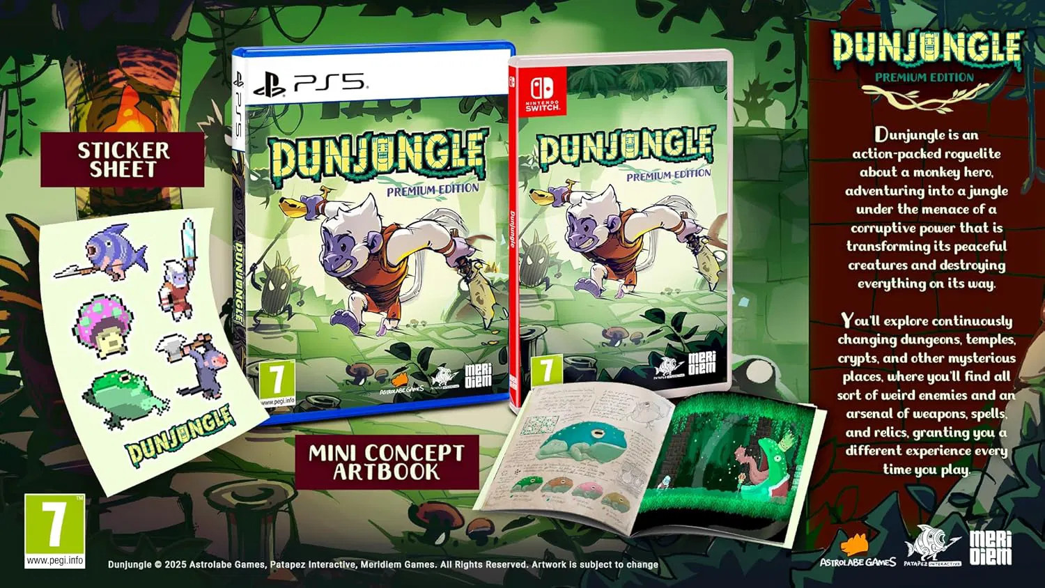 Dunjungle Premium Edition voor PlayStation 5