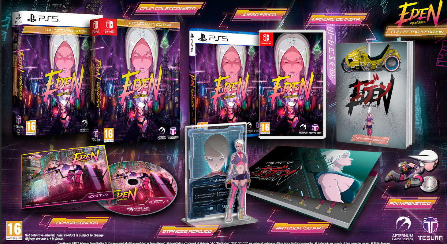 Eden Genesis Collector's Edition voor PlayStation 5