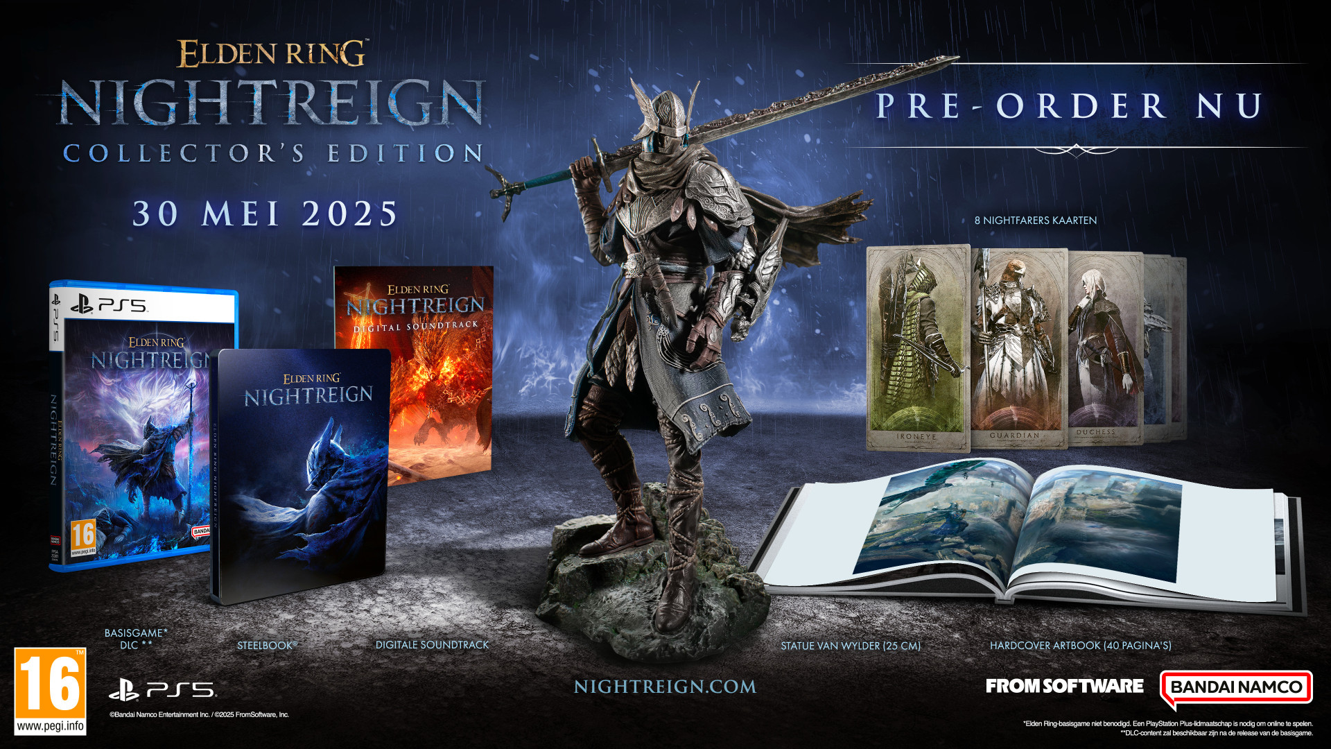 Elden Ring Nightreign Collector's Edition voor PlayStation 5
