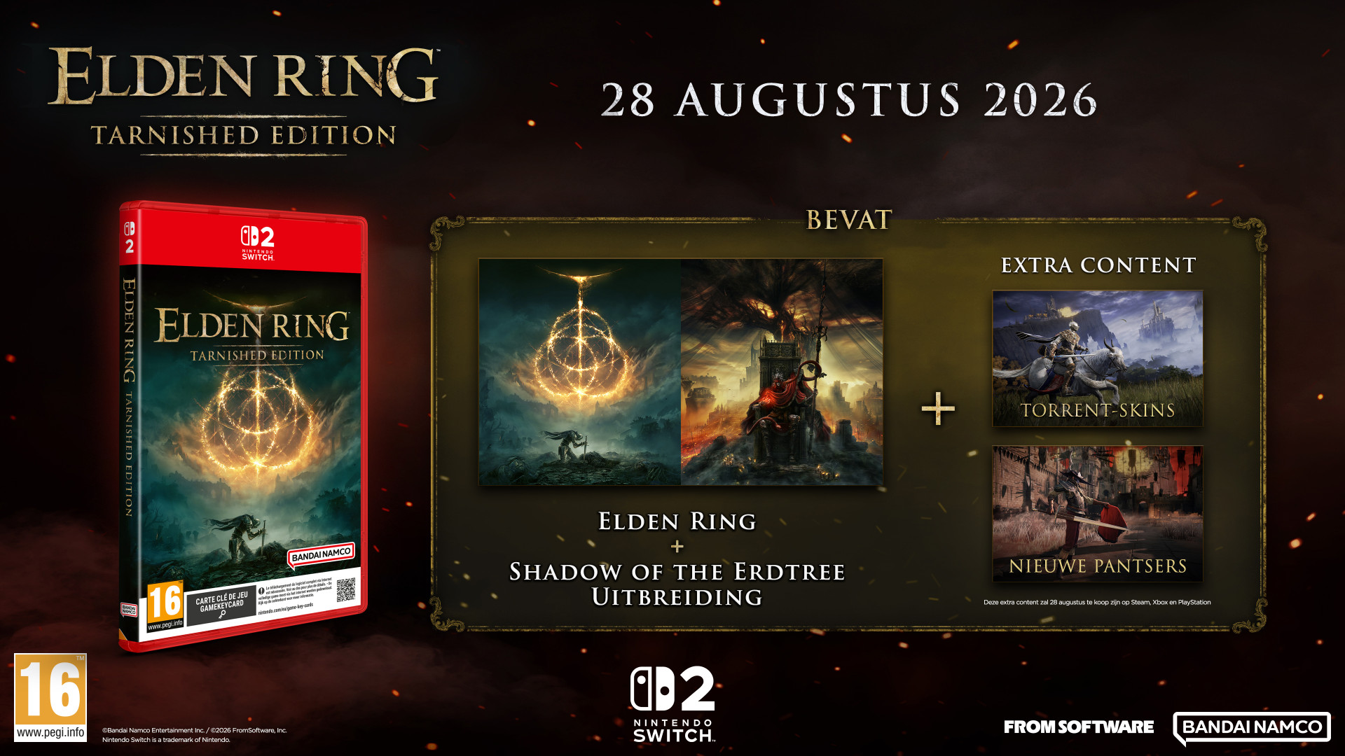 Elden Ring Tarnished Edition voor Nintendo Switch 2