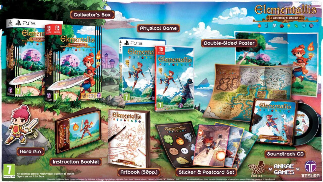 Elementallis Collector's Edition voor PlayStation 5