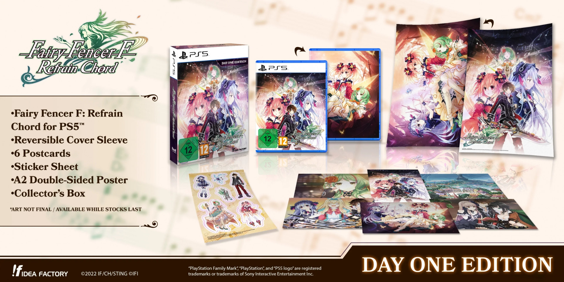 Fairy Fencer F: Refrain Chord - Day One Edition voor PlayStation 5