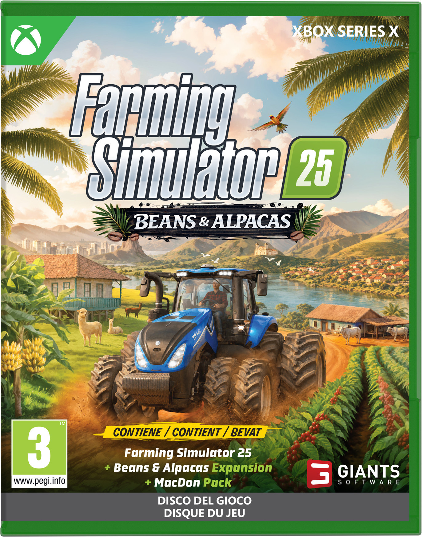 Farming Simulator 25 - Beans & Alpacas Edition voor Xbox Series X