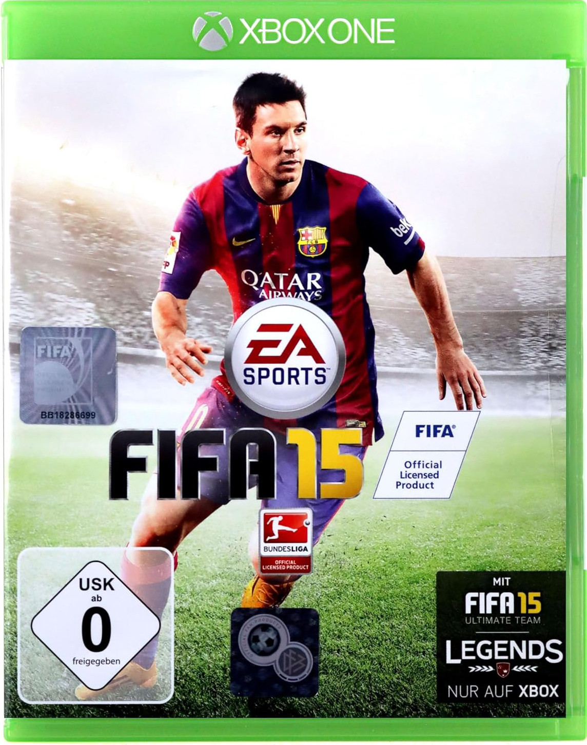 Fifa 15 (verpakking Duits, game Engels) voor Xbox One