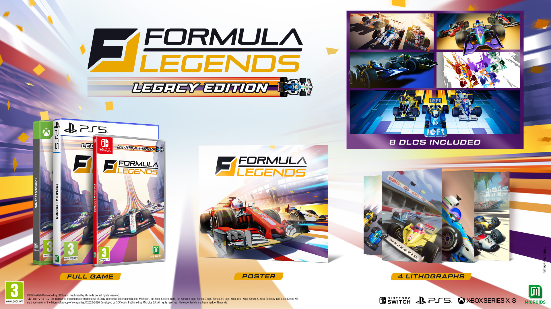 Formula Legends: Legacy Edition voor Xbox One