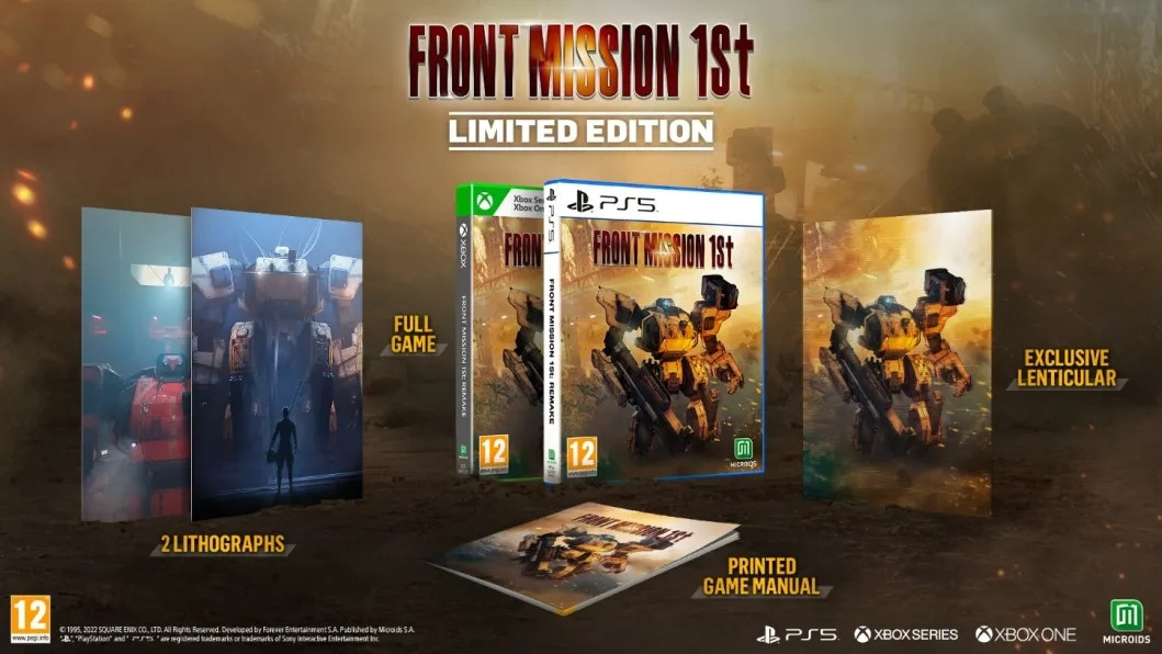 Front Mission 1st Remake: Limited Edition voor PlayStation 5