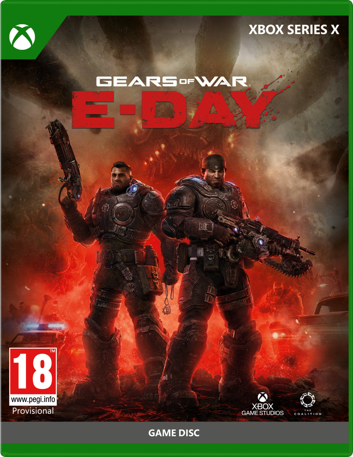 Gears of War E-Day voor Xbox Series X