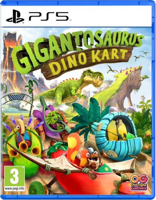 Gigantosaurus Dino Kart voor PlayStation 5